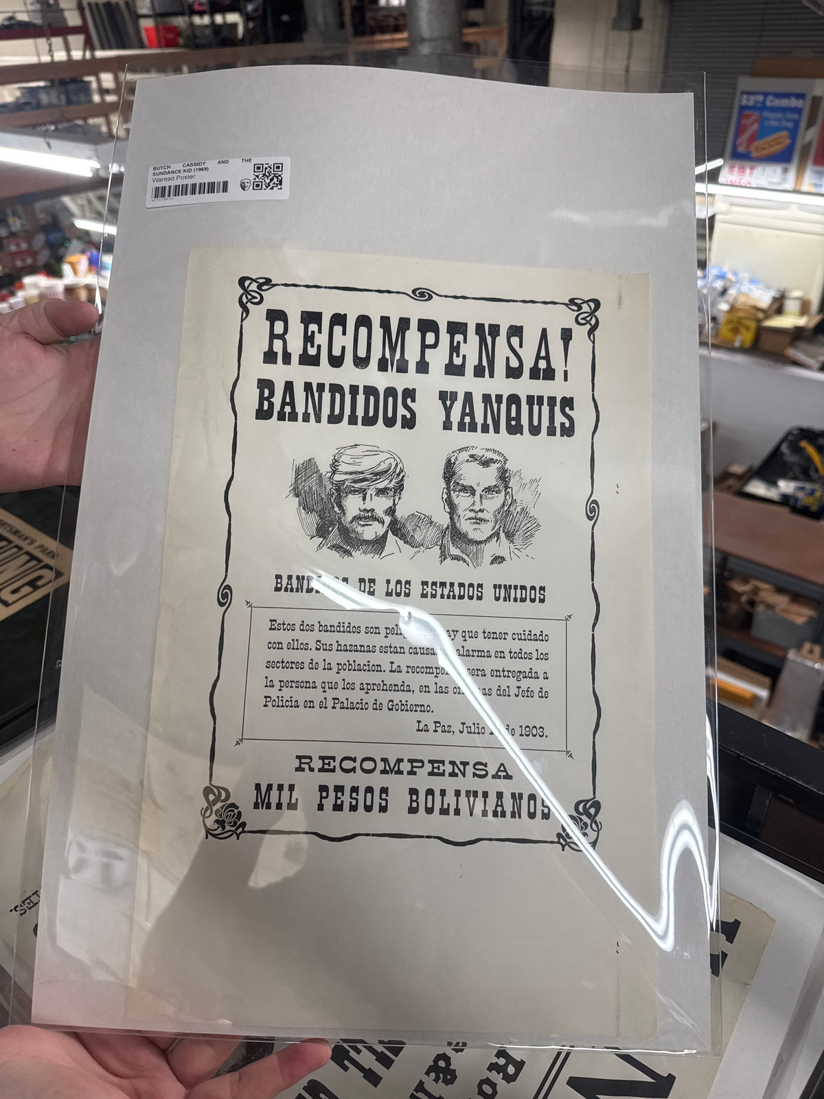 Butch Cassidy and the Sundance Kid (1969) - Wanted Poster