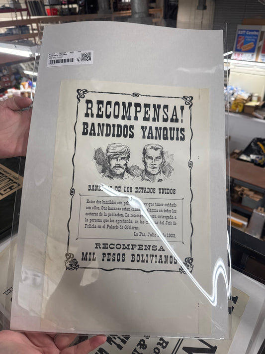 Butch Cassidy and the Sundance Kid (1969) - Wanted Poster