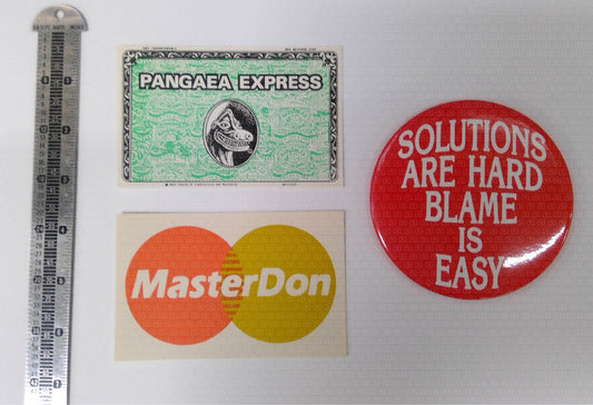 Dinosaurs (TV, 1991-94) - MasterDon & Pangaea Express Credit Cards