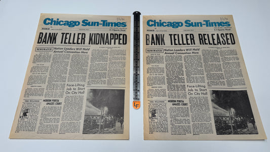 Early Edition (CBS TV, 1996-2000) Chicago Sun-Times Newspapers Set 2