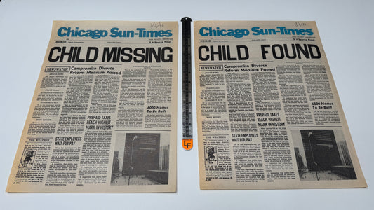 Early Edition (CBS TV, 1996-2000) Chicago Sun-Times Newspapers Set 4