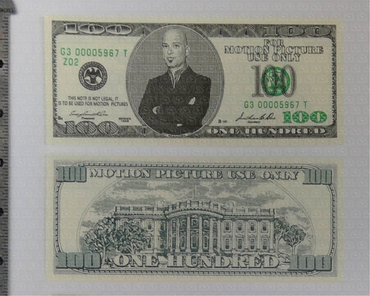 Deal or No Deal (Game Show, 2005-10) - Howie Mandel $100 Prop Money