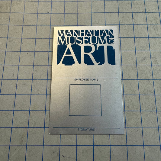 Ghostbusters II - Manhattan Museum of Art Badge