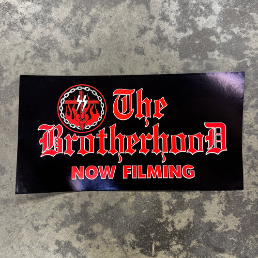 The Brotherhood working title for Stone Cold - Production Dashcard Sticker