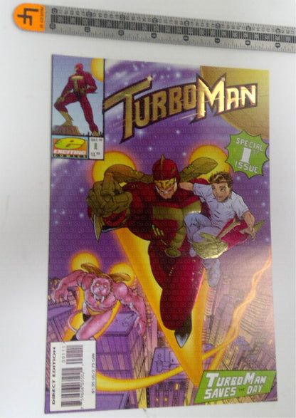 Jingle All the Way - Original Movie Prop 'TurboMan' Comic Book Cover
