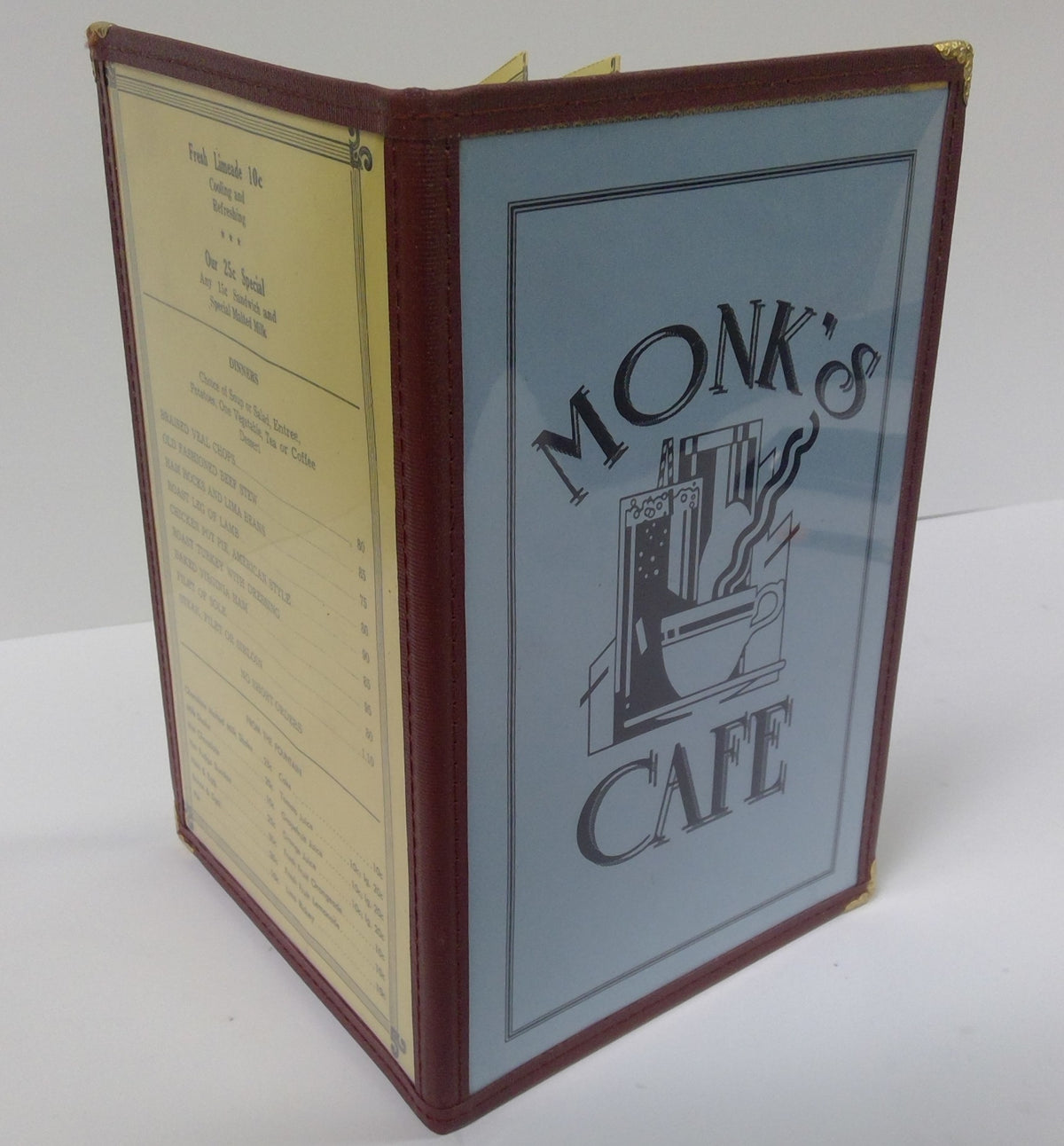 Seinfeld (NBC TV, 1989-98) Monk's Cafe Menu