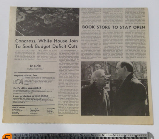 Star Trek: Voyager (1995–2001, UPN) “11:59” Episode Prop Newspaper